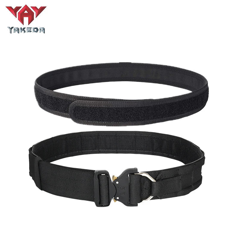 Yakeda Gear User Outdoor Black Hunting Tactics Law Enforcement Duty Security Traffic air gun Belt