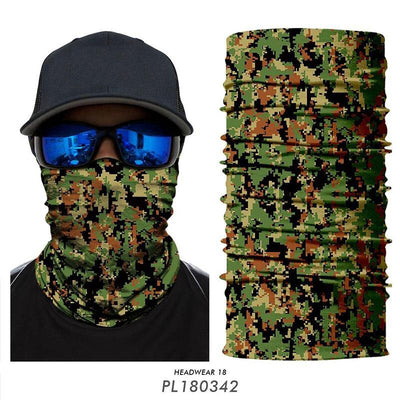 The Ultimate Camo Adventure Scarf - Black Opal PMC