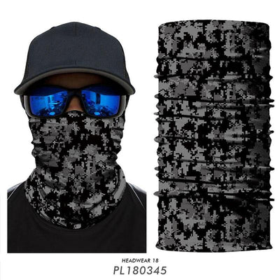 The Ultimate Camo Adventure Scarf - Black Opal PMC