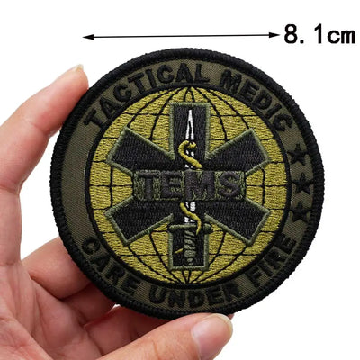 3D Tactical Embroidery Patches 511 Army Hook Badge Military Armband