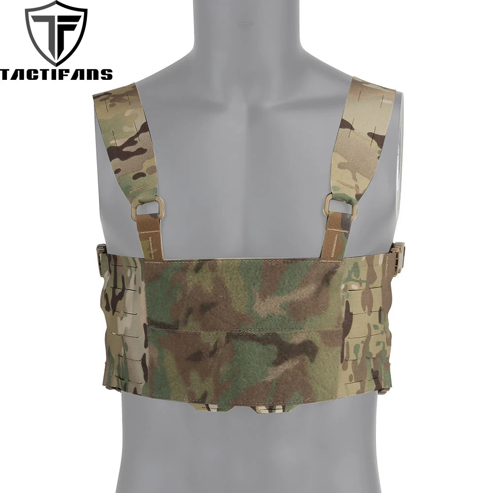 Tactical FCPC Chest Rig Mini Harness Ferro Style H Harness Wide Version Chesty Rig Waist Strap 500D Nylon Hunting Accessories