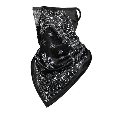 Camouflage Cooling Face Shield: The Ultimate Summer Outdoor Accessory - Black Opal PMC