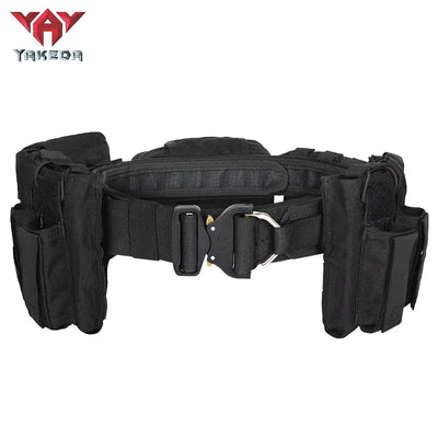 Yakeda Gear User Outdoor Black Hunting Tactics Law Enforcement Duty Security Traffic air gun Belt