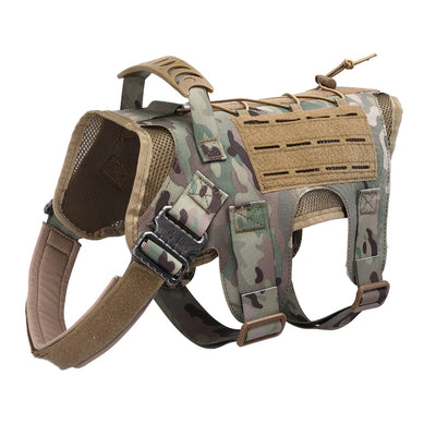 Tactical Companion: The Ultimate Adventure Dog Vest - Black Opal PMC