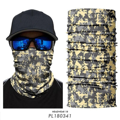 The Ultimate Camo Adventure Scarf - Black Opal PMC