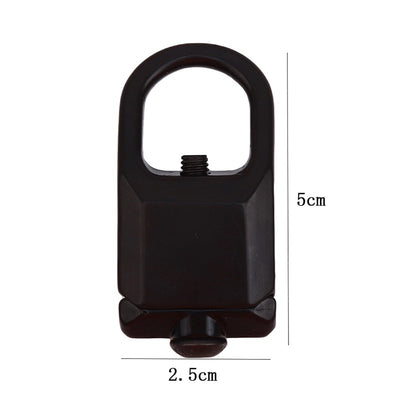 Quick Release Gun Rail Sling Swivel Mount Adapter - Enhanced Hunting Rifle Attachment - Black Opal PMC