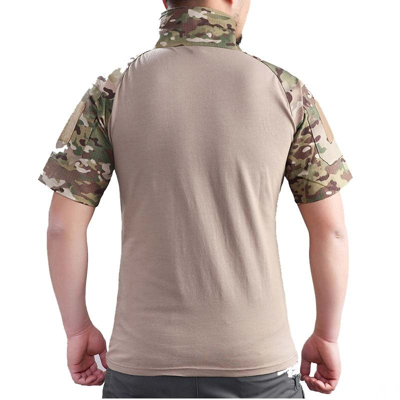 The Commando Camo Tactical T-Shirt: Your Ultimate Outdoor Companion - Black Opal PMC