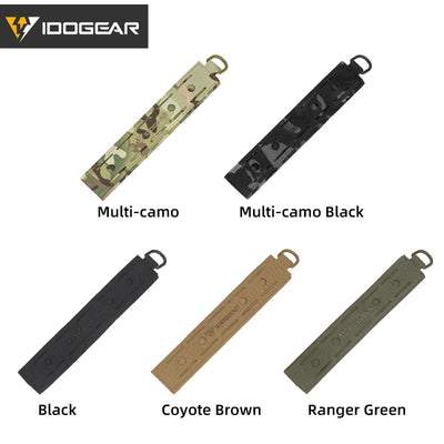 IDOGEAR Tactical Headset Cover With D-Buckle Hanger MOLLE Universal Headset Cover Camouflage Durable Headset Cloth 3948