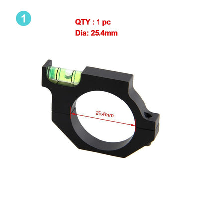 Precision Balance Pipe Rifle Scope Bubble Level - Ensuring Accurate Shots Every Time! - Black Opal PMC