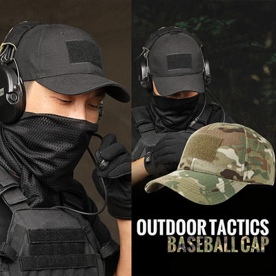 Adventure Pro Camo Baseball Cap: The Ultimate Outdoor Accessory - Black Opal PMC