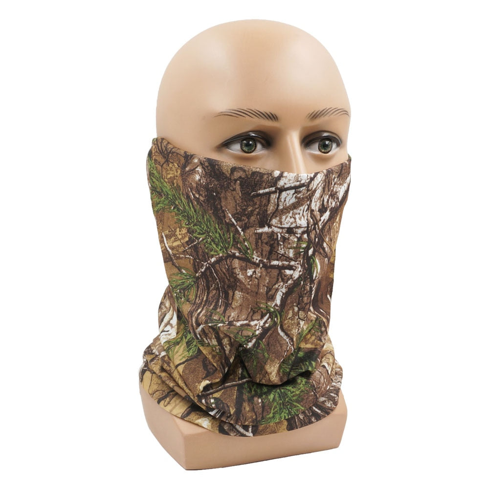 The Ultimate Outdoor Adventure Companion: Camo Hunter's Magic Bandana - Black Opal PMC