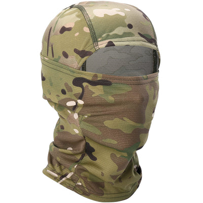 The Stealth Shield Multicam Camouflage Balaclava - Black Opal PMC