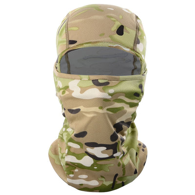 The Stealth Shield Multicam Camouflage Balaclava - Black Opal PMC