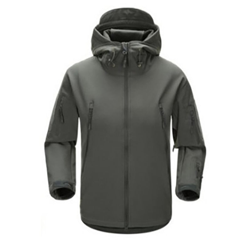 The Adventurer's Choice Tactical Outdoor Jacket - Black Opal PMC