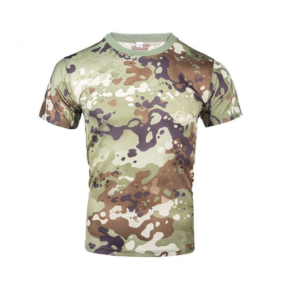 Outdoor Commando Camo Shirt: Conquer the Wild in Style - Black Opal PMC