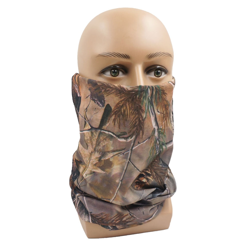 The Ultimate Outdoor Adventure Companion: Camo Hunter's Magic Bandana - Black Opal PMC