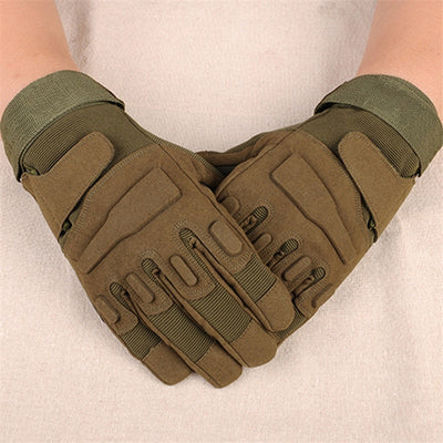 Commander's Grip: Ultimate Tactical Gloves for Outdoor Adventure - Black Opal PMC