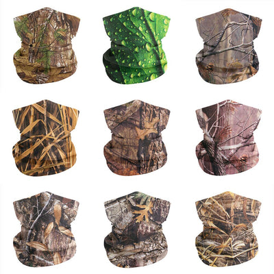 The Ultimate Outdoor Adventure Companion: Camo Hunter's Magic Bandana - Black Opal PMC