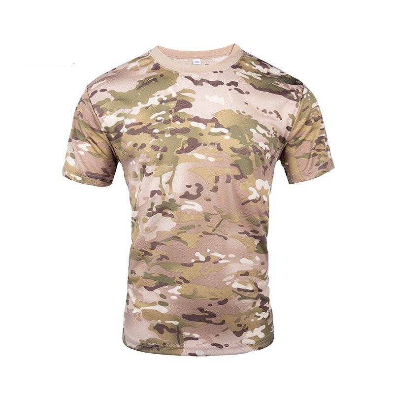 Outdoor Commando Camo Shirt: Conquer the Wild in Style - Black Opal PMC