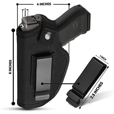 StealthStrap: The Ultimate Concealed Carry Holster for Airsoft Pistols - Black Opal PMC