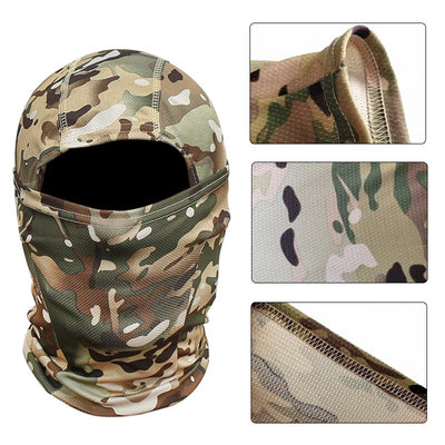 The Ultimate Outdoor Warrior Balaclava - Black Opal PMC