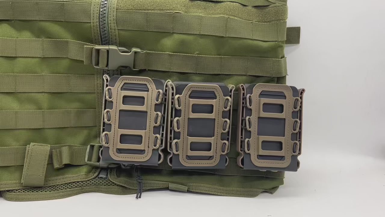 The Ultimate Tactical Mag Carrier: 3Pcs FlexMOLLE Magazine Pouch Set