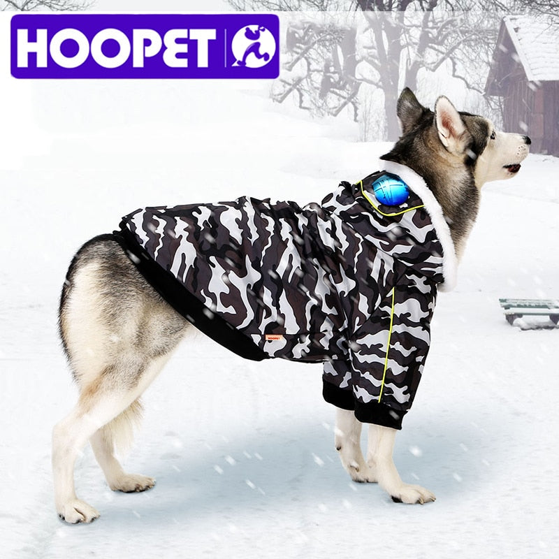 Winter Camo Dog Coat The Ultimate Style and Warmth for Big Dog