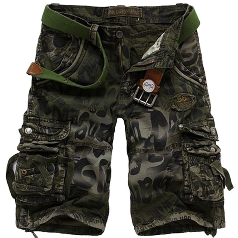 Urban Explorer Camo Cargo Shorts: Stylish and Functional Summer Fashion for Men