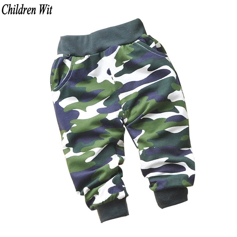 Lovely Camouflage Baby Pants: Stylish Comfort for Your Little Fashionista! - Black Opal PMC