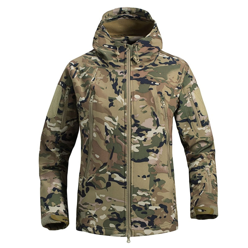 The Adventurer's Choice Tactical Outdoor Jacket - Black Opal PMC