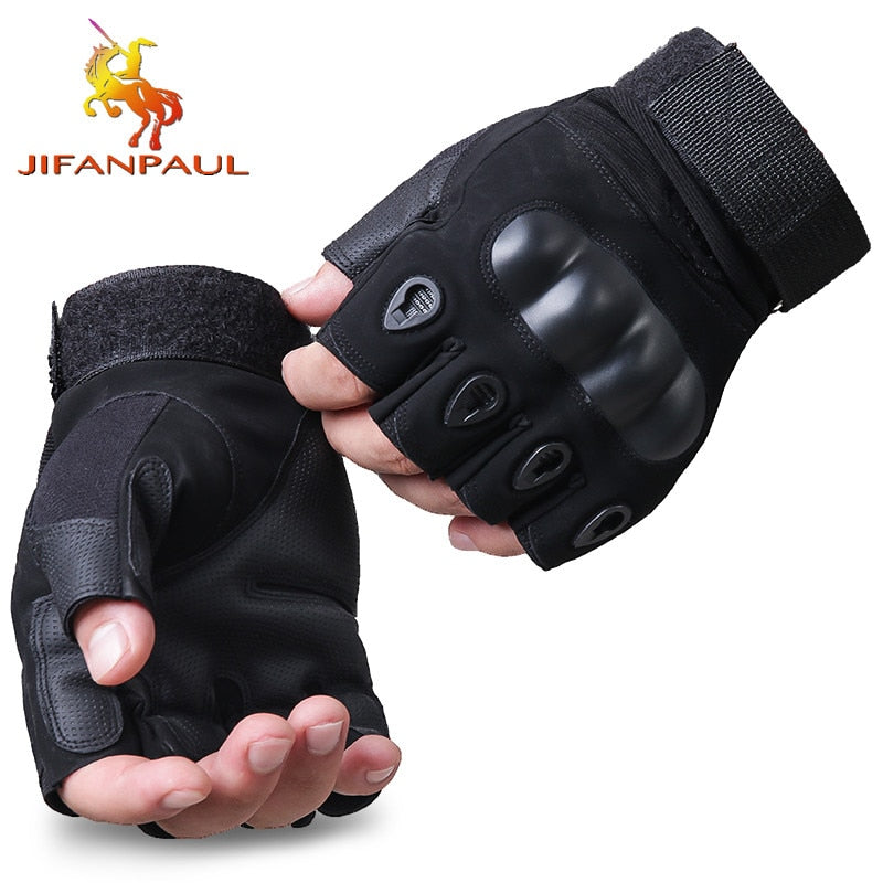 Tactical Grip Gloves: The Ultimate Outdoor Companion - Black Opal PMC