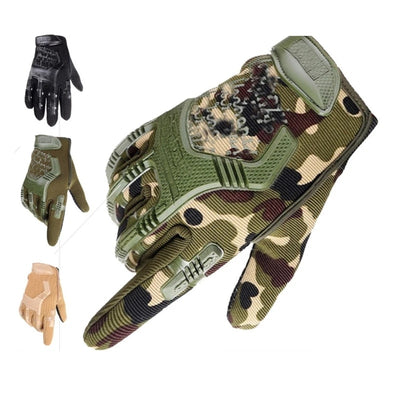 Elite Tactical Half-Finger Paintball Gloves: Unleash Your Warrior Spirit! - Black Opal PMC