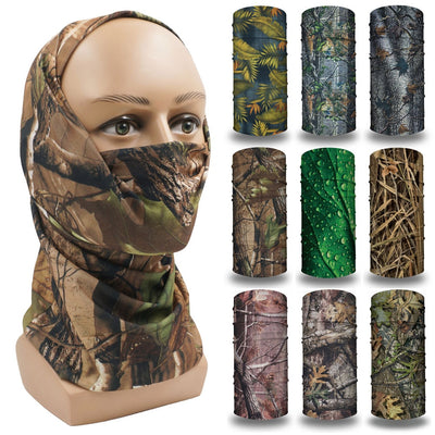 The Ultimate Outdoor Adventure Companion: Camo Hunter's Magic Bandana - Black Opal PMC