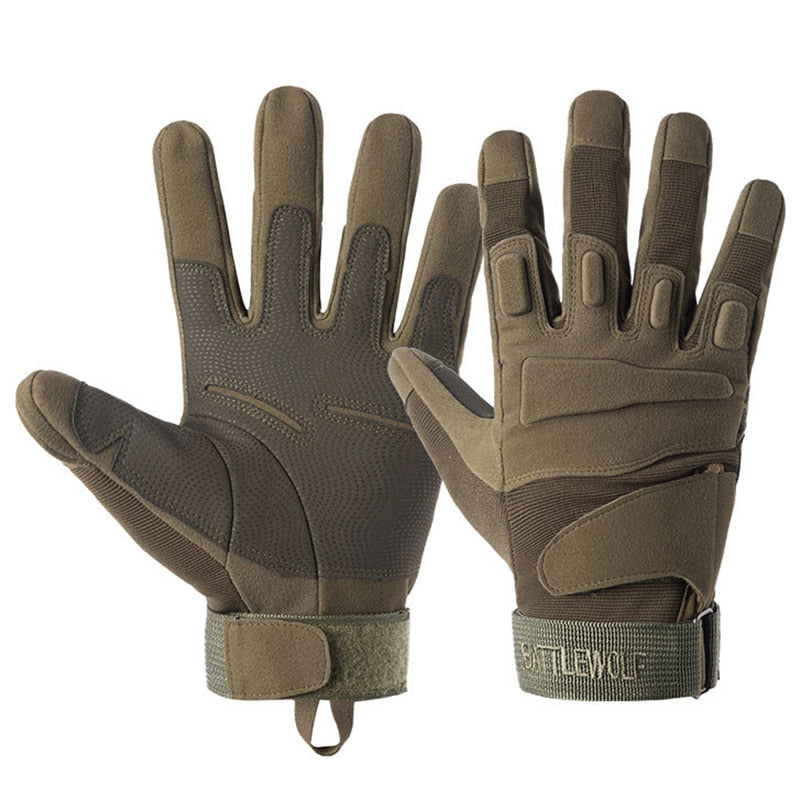 Commander's Grip: Ultimate Tactical Gloves for Outdoor Adventure - Black Opal PMC