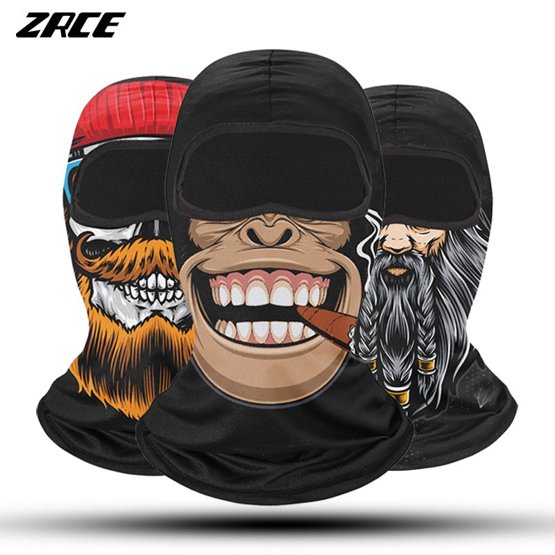 Ultimate Outdoor Adventure Mask: Windproof Balaclava & Face Shield